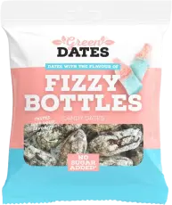 Green Dates Dadlar Fizzy Bottles 90g Coopers Candy