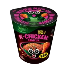 Bibigo Ramyun Sweet & Spicy Chicken 98g Coopers Candy