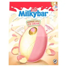 Milkybar Raspberry Ripple Giant Egg 236g(BF:2025-07-31) Coopers Candy