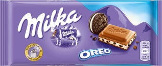 Milka Suklaalevy Oreo 100g Coopers Candy