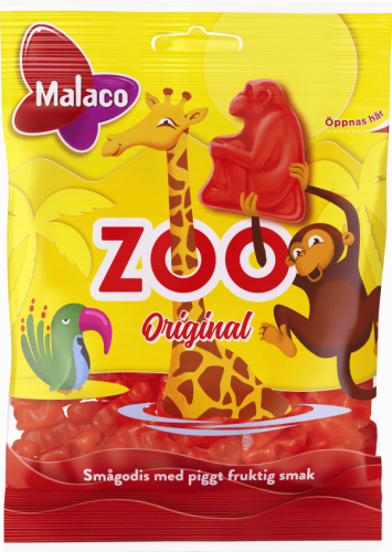 Malaco Zoo Godis 95g Coopers Candy