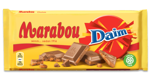 Marabou Daim 160g Coopers Candy