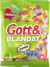 Malaco Gott & Blandat Superhapan 130g Coopers Candy