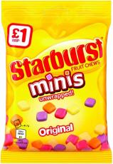Starburst Minis 137g Coopers Candy