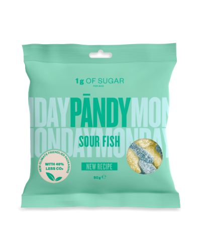 Pändy Candy Sour Fish 50g Coopers Candy