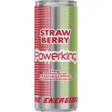 Powerking Strawberry 25cl x 24st Coopers Candy