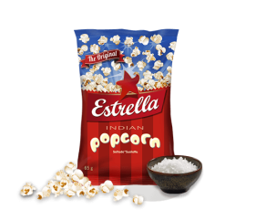 Estrella Indian popcorn 65g(BF:2025-04-16) Coopers Candy