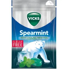 Vicks Spearmint Sugar Free 72g Coopers Candy
