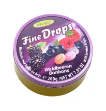 Woogie Fine Drops - Vilda B&auml;r 200g Coopers Candy