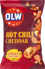 OLW Flamin Hot Cheddar Sipsit 175g Coopers Candy