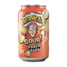 Warheads Sour Soda - Peach 355ml x 12st Coopers Candy
