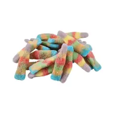 DulcePlus Sour Multicolour Bottles 1kg Coopers Candy