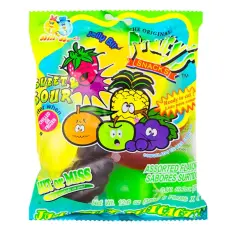 Din Don Fruitys Ju-C Sweet & Sour 360g Coopers Candy