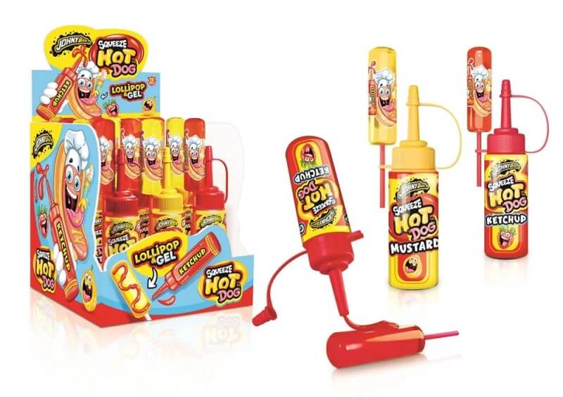 Johny Bee Hot Dog Squeeze 80g (1 kpl)