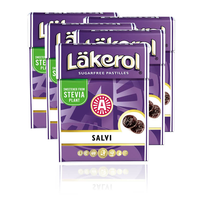 Läkerol Salvi 25g x 5 kpl
