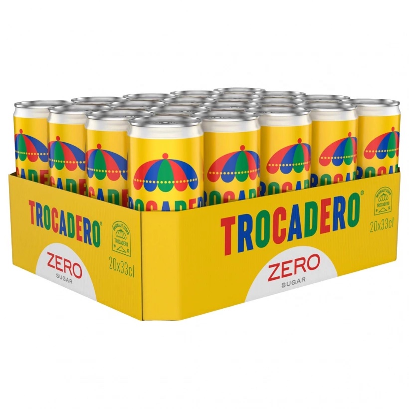Trocadero Zero Sugar 33cl x 20 kpl (koko laatikko)