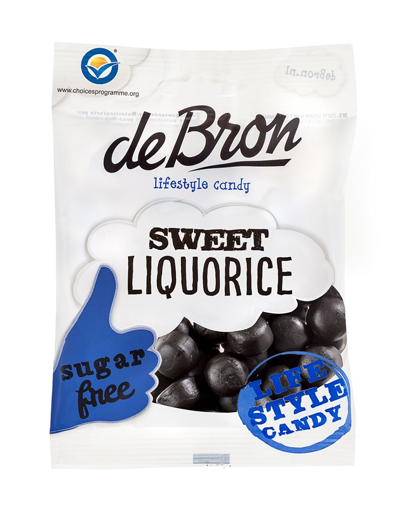 de Bron Sweet Liquorice Sokeriton 100g