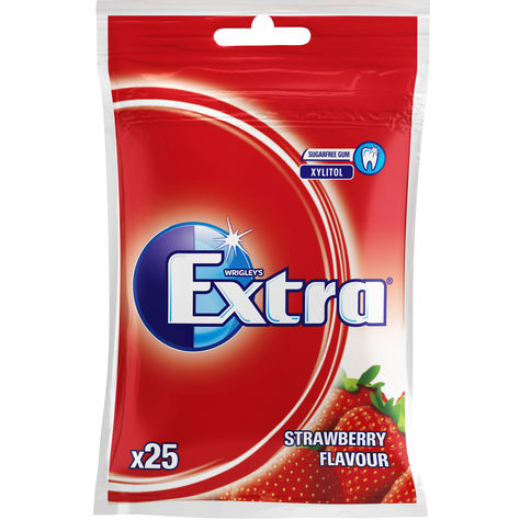 Wrigleys Extra Purukumi Strawberry 29g
