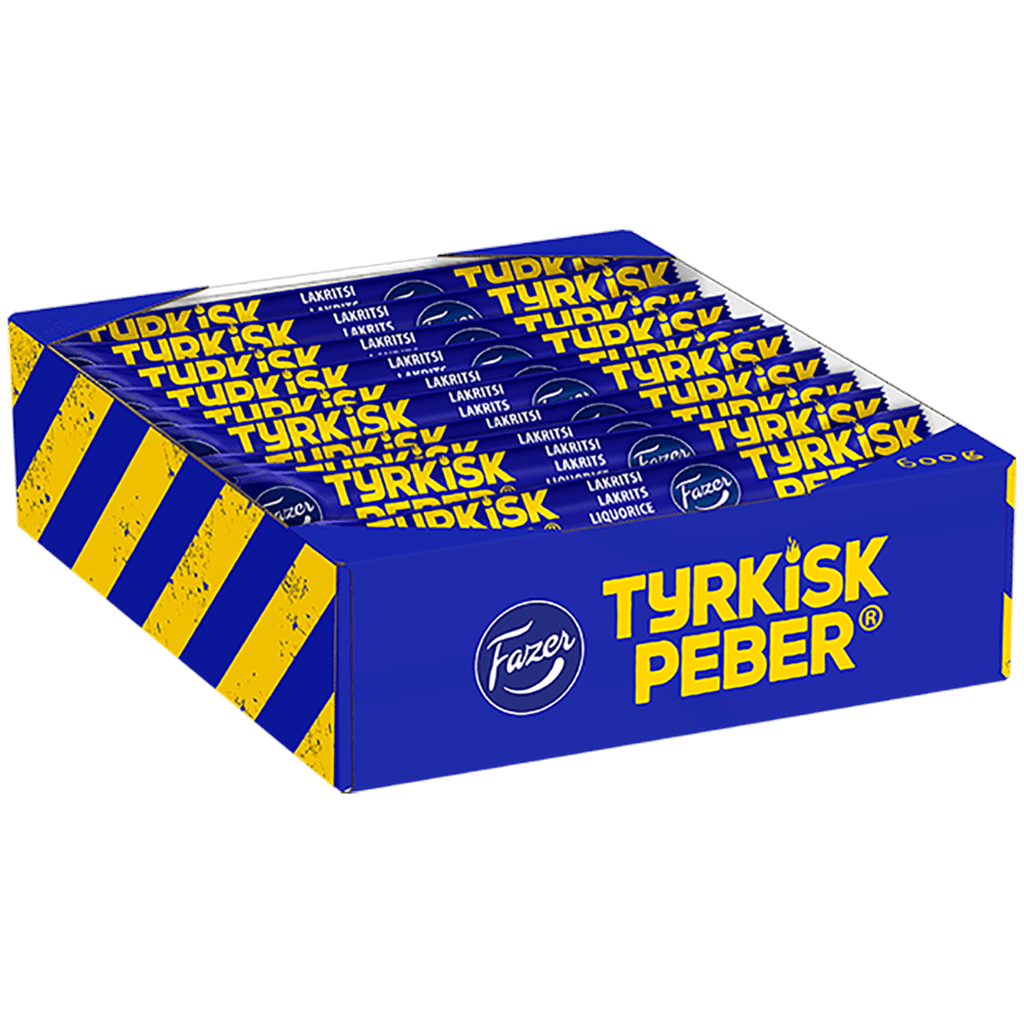 Fazer Tyrkisk Peber 20g x 30 kpl (koko laatikko)