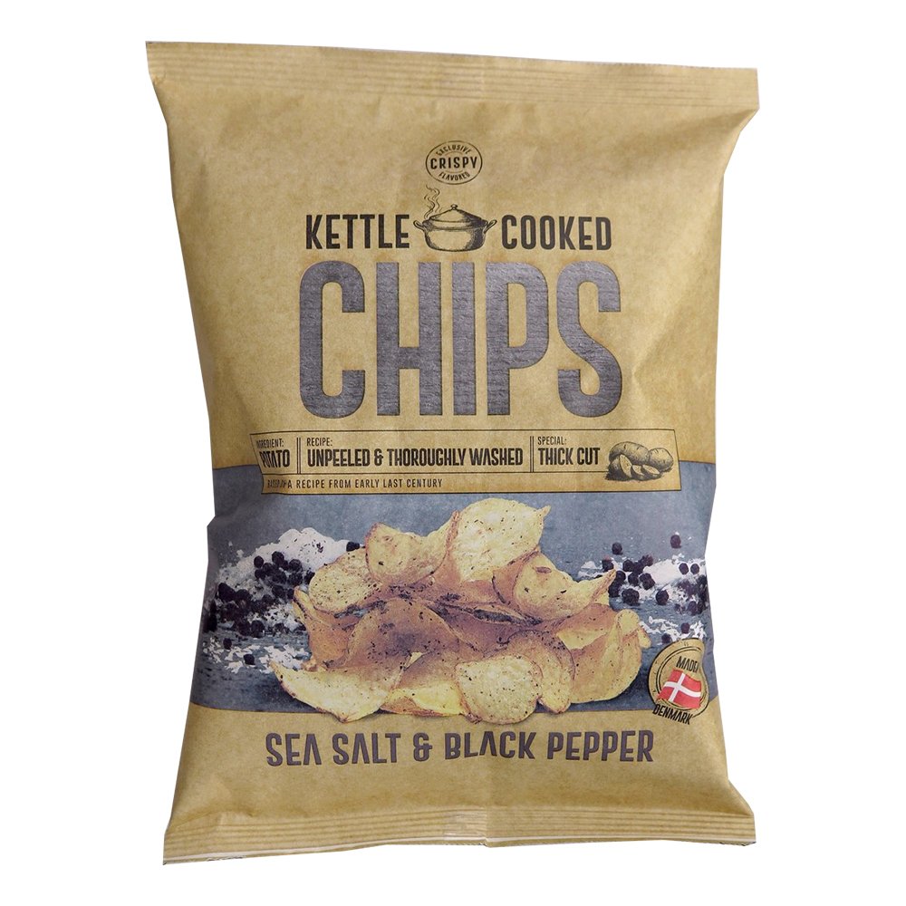 Kettle Cooked Salt & Pippuri Sipsit 150g