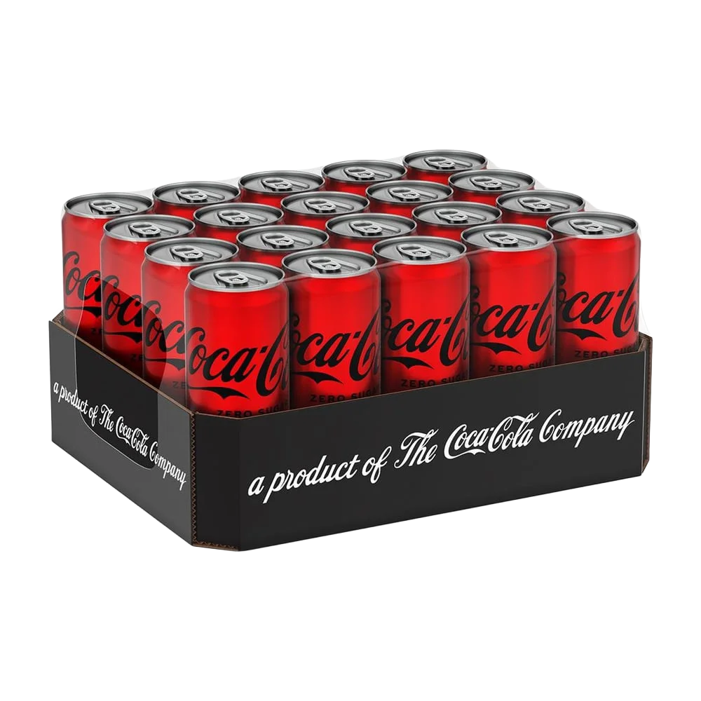 Coca-Cola Zero Sugar 33cl x 20st (helt flak)