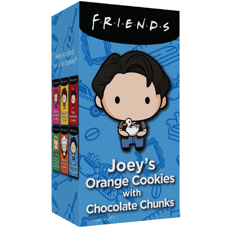 Friends Cookies - Joeys Orange Chocolate Chip 150g