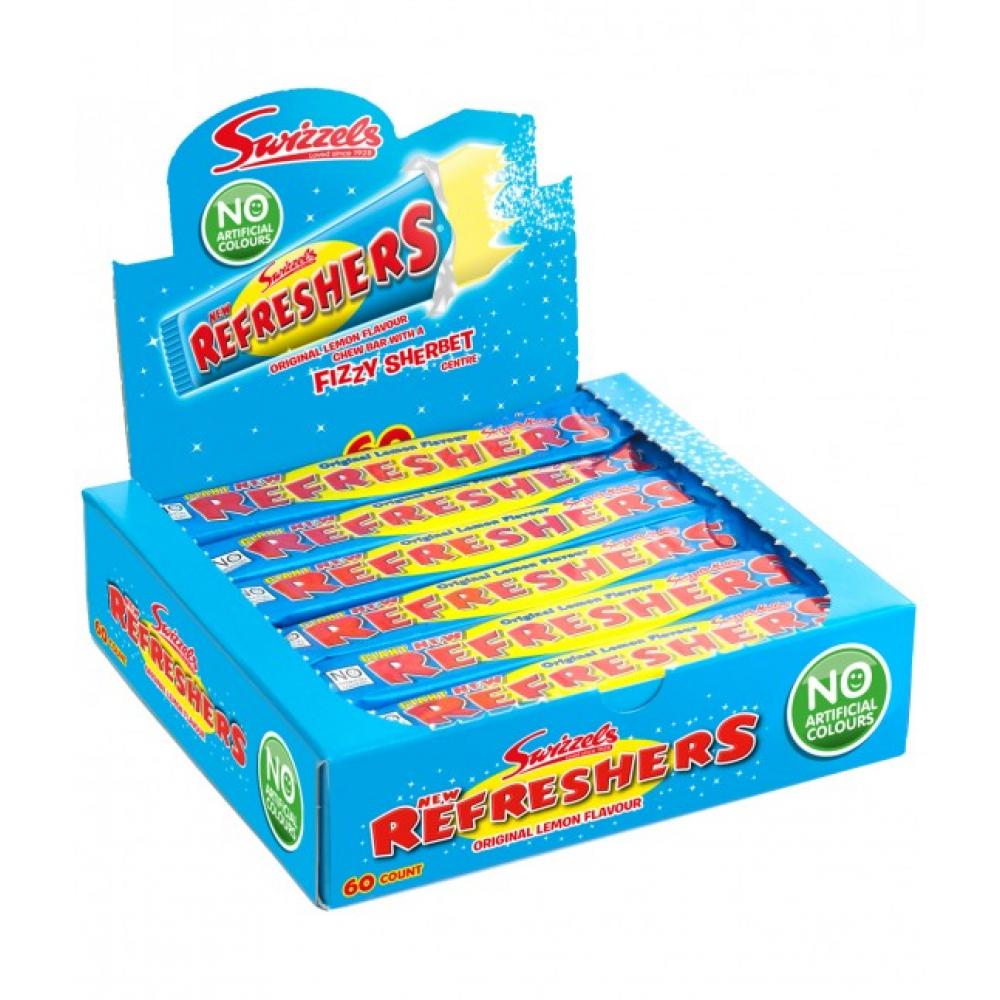 Refreshers Sitruuna Koko Laatikko 60 kpl