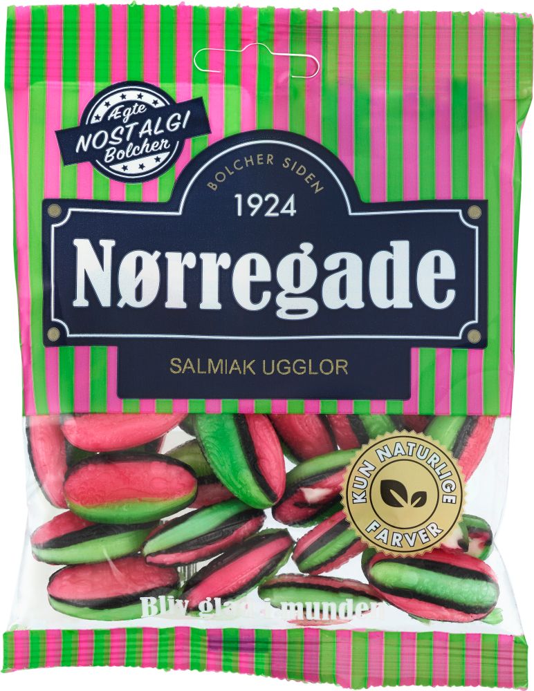 Norregade Salmiakki Pöllöt 85g