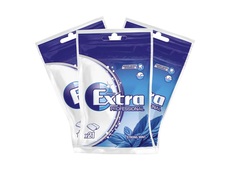 Wrigleys Extra Purukumi Strong mint 29g x 3 kpl