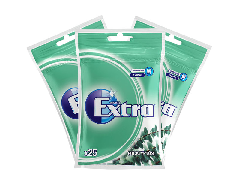 Wrigleys Extra Eucalyptus 29g x 3 kpl