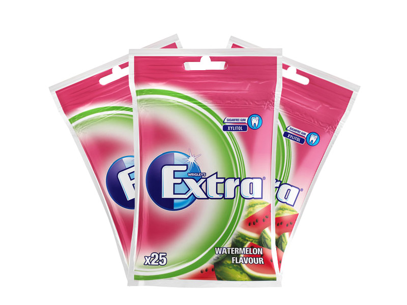 Wrigleys Extra Purukumi Watermelon 35g x 3 kpl