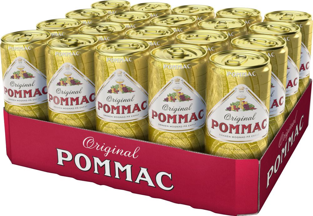 Pommac 33cl x 20 kpl (koko laatikko)