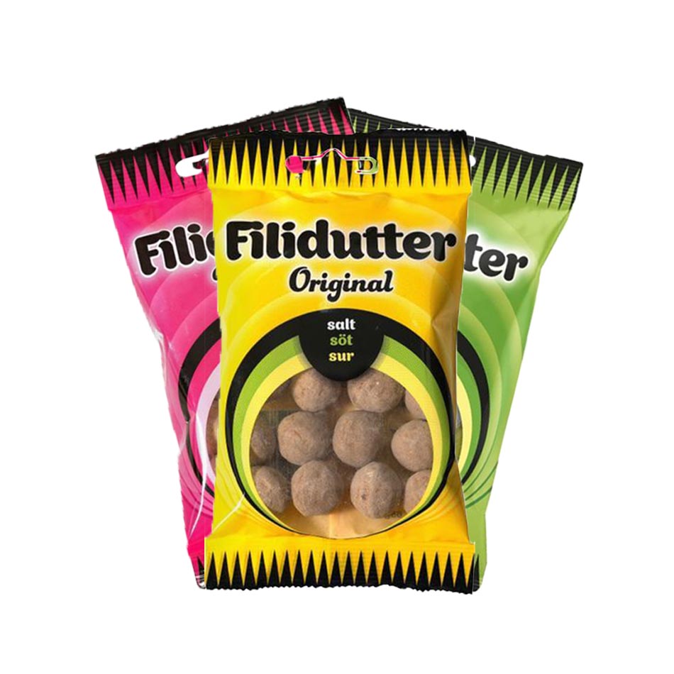 Filidutter Sekapaketti 65g x 3 kpl