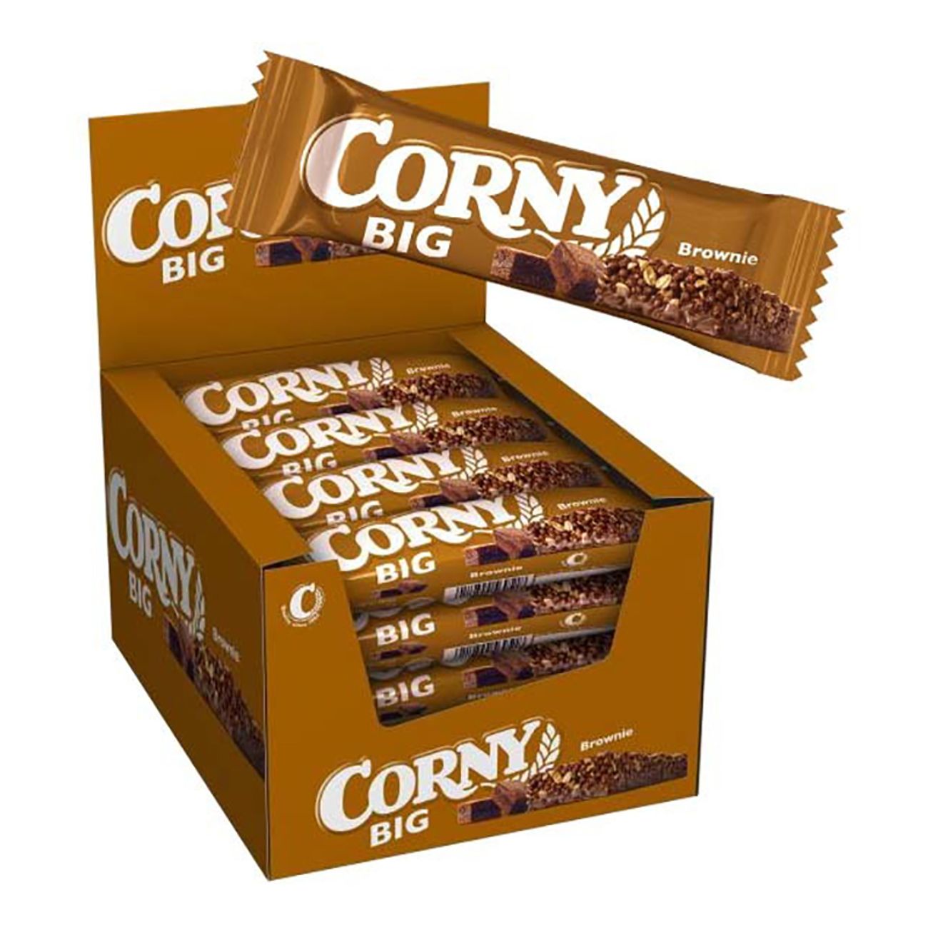 Corny Big Brownie 50g x 24 kpl (koko laatikko)
