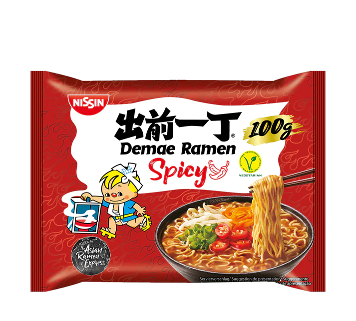 Nissin Demae Ramen Spicy 100g