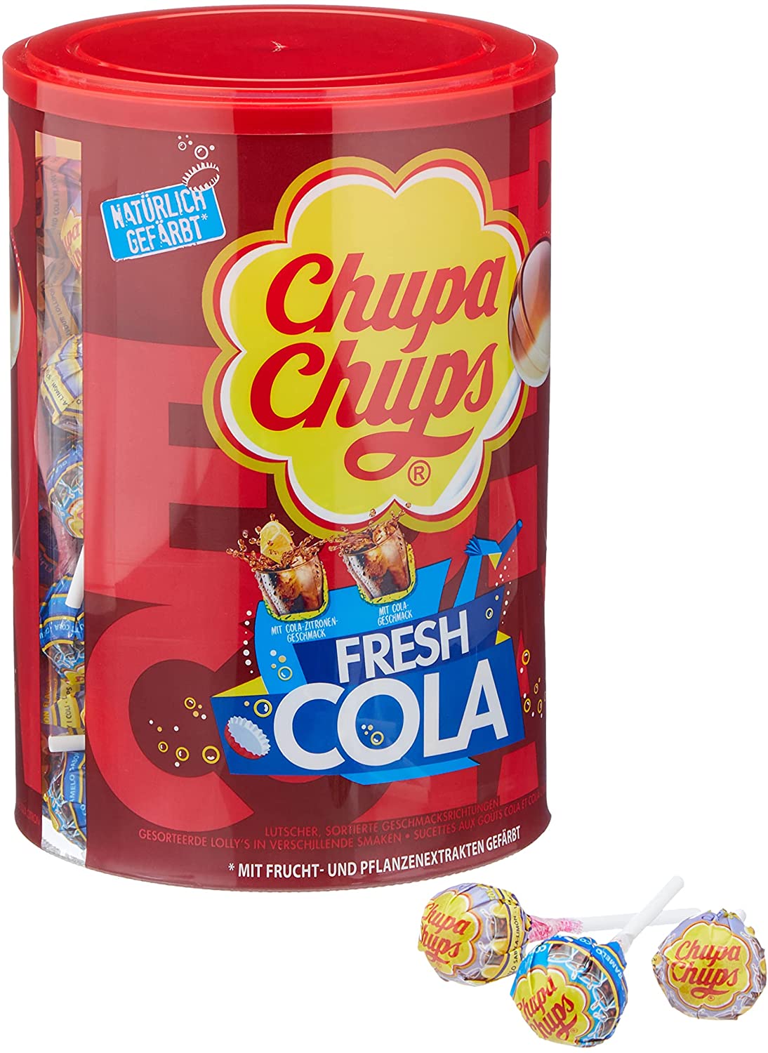 Chupa Chups Fresh Cola 100 kpl