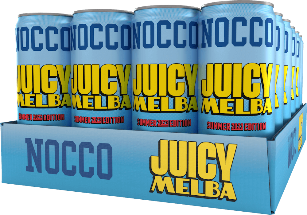 NOCCO Juicy Melba 33cl x 24 kpl