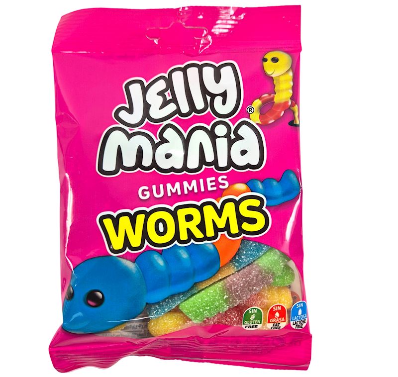 Jake Jelly Mania Worms 100g