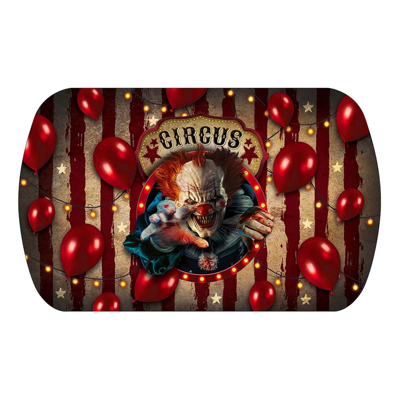 Tarjoilutarjotin Halloween Circus (1 kpl)