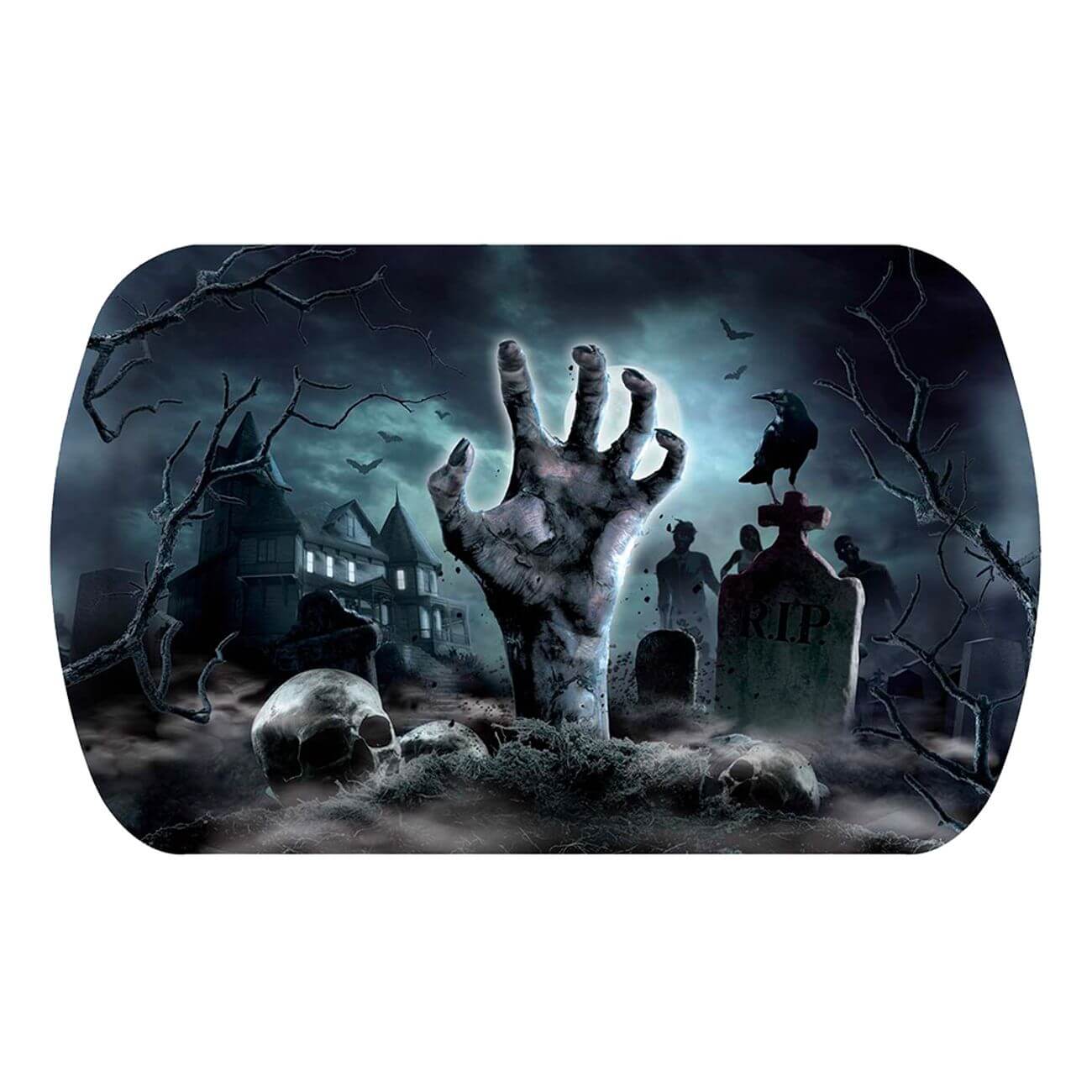 Tarjotin Halloween Hautausmaa