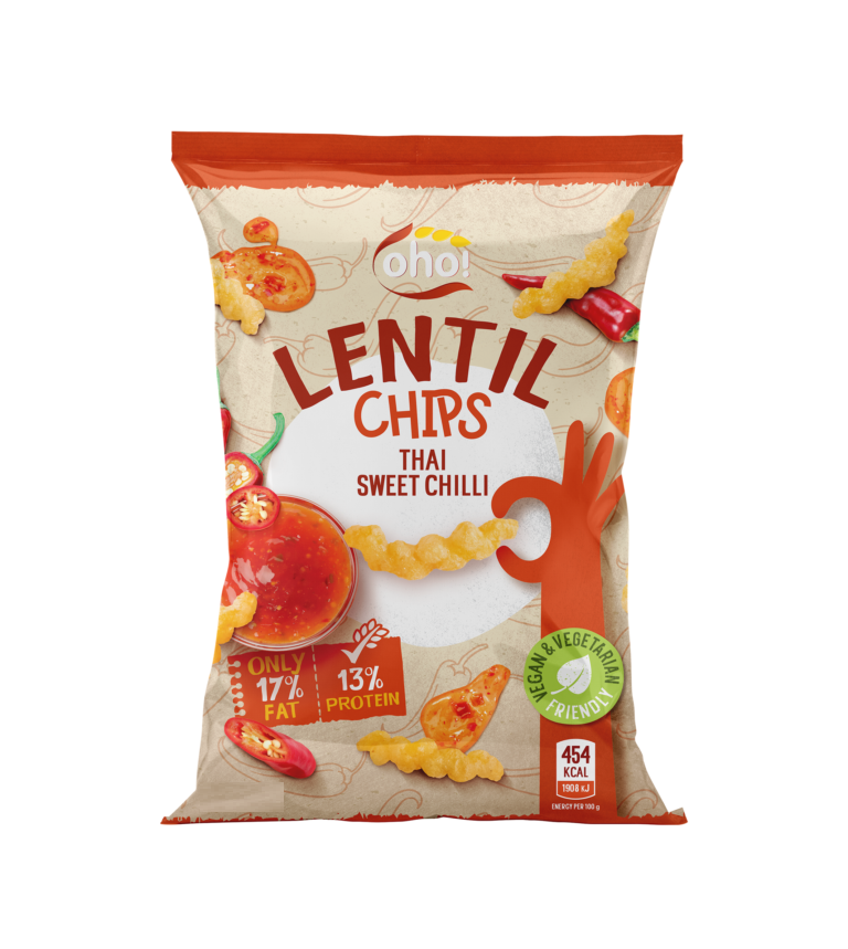 Oho! Linssirenkaat Thai Sweet Chilli 100g