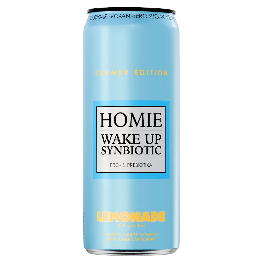 Homie Wake Up Synbiotic Lemonade 33cl