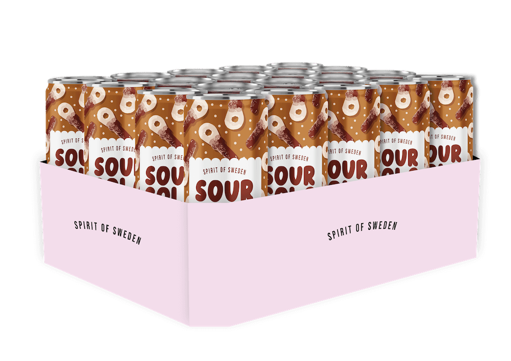 Spirit Of Sweden - Sour Cola Soda 330ml x 24 kpl