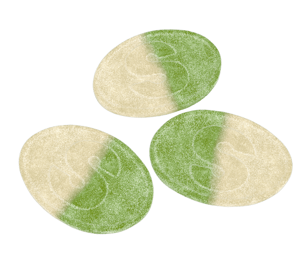 S-Märke Sour Omena 500g