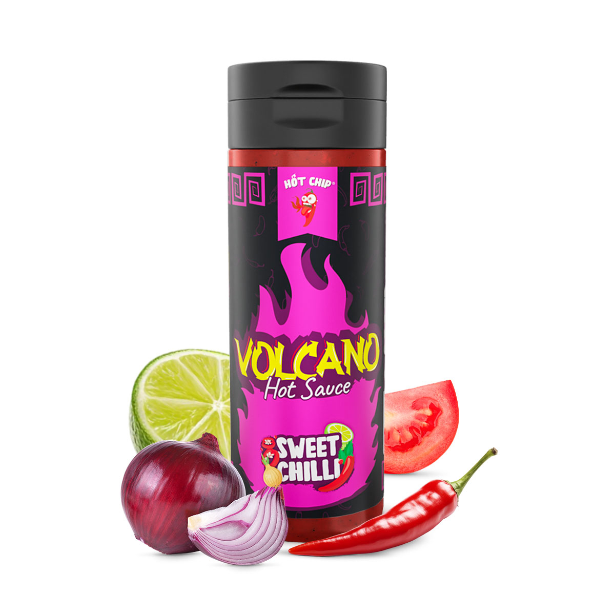 Hot Chip Volcano Hot Sauce Sweet Chilli 270ml
