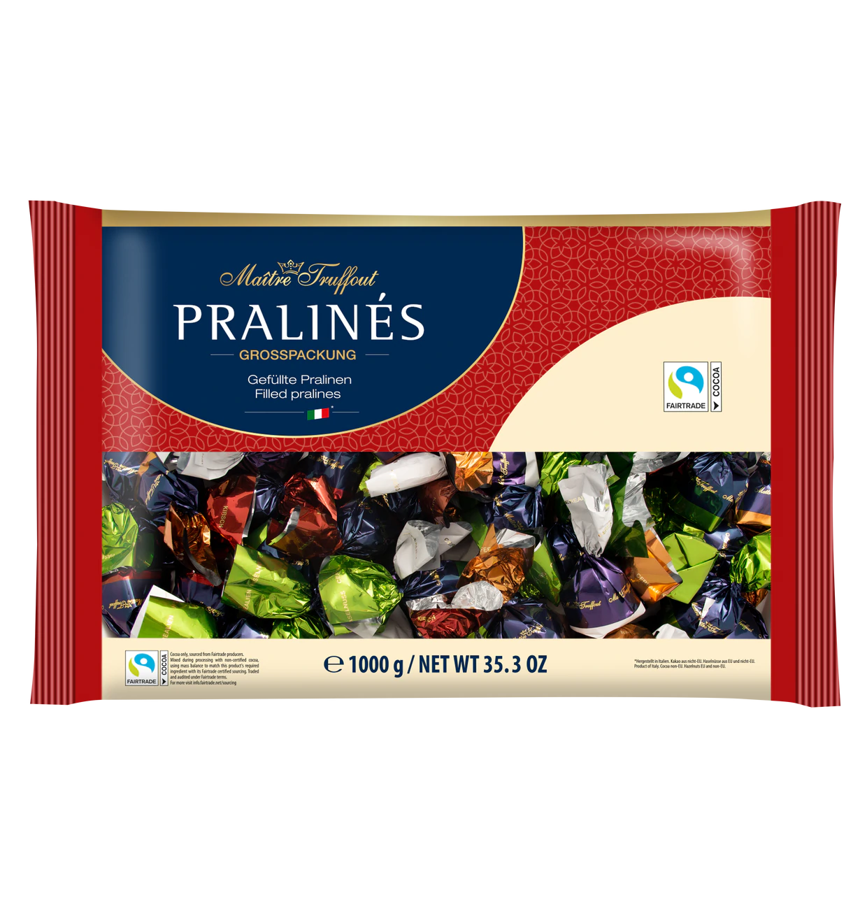 Maitre Truffout Pralines Crispy Mix 1kg