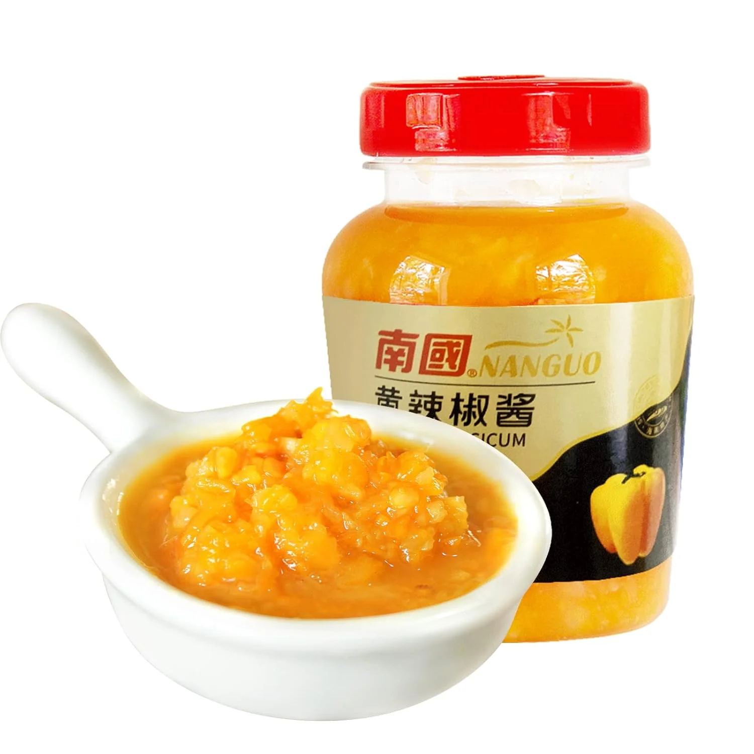 Nanguo Yellow Chili Sauce Spicy 135g(BF:17-07-2026)