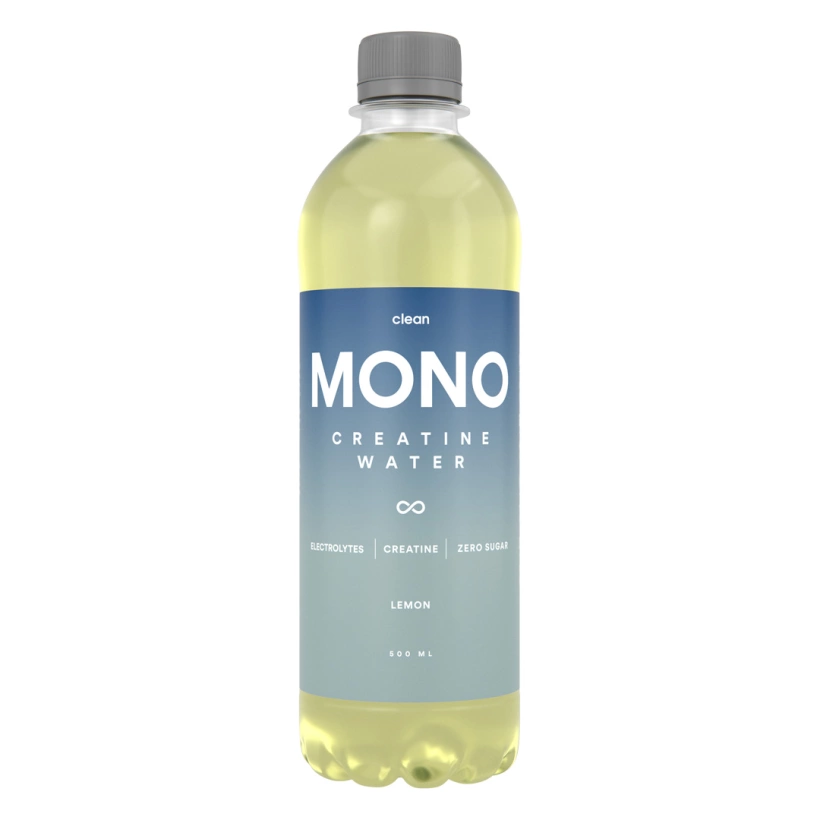 Clean MONO Creatine Water Sitruuna 500ml