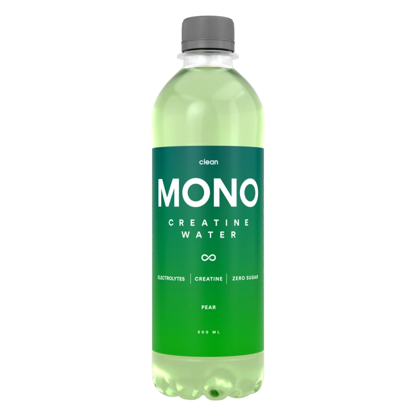 Clean MONO Creatine Water Päärynä 500ml