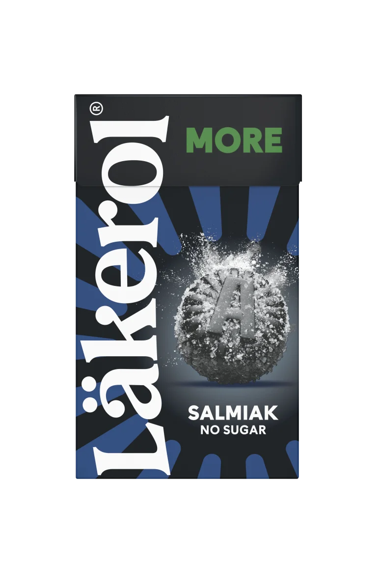 Läkerol More Salmiakki 30g
